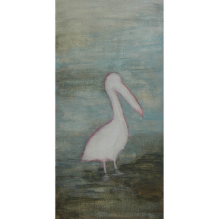 Saggy chinned fisherman