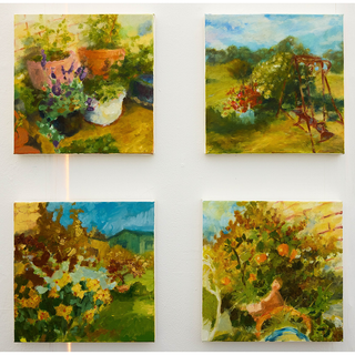 Lavendar and Pot Plants