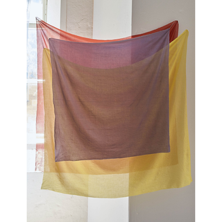 Glaze with Red, Yellow and Purple